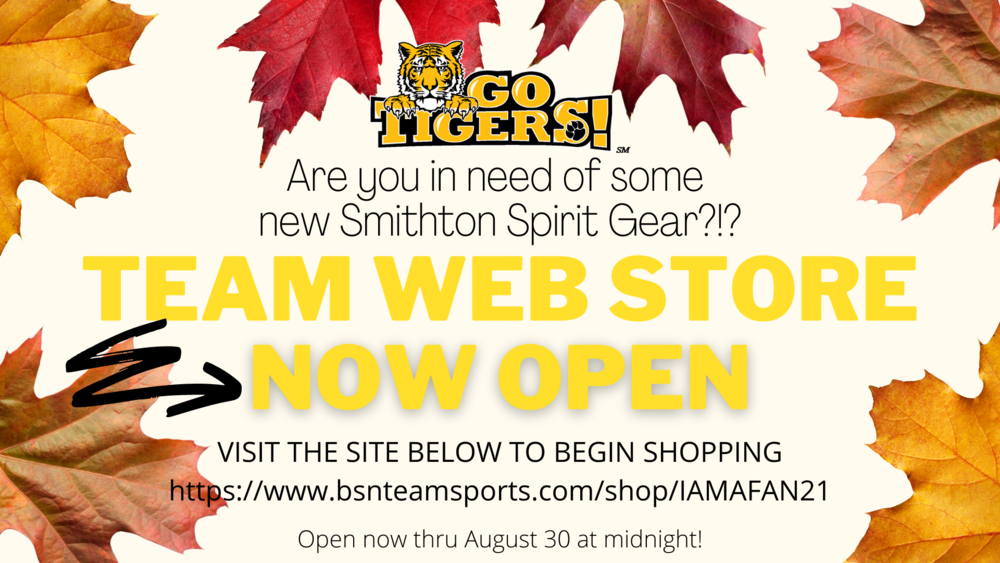 Web Store NOW OPEN!