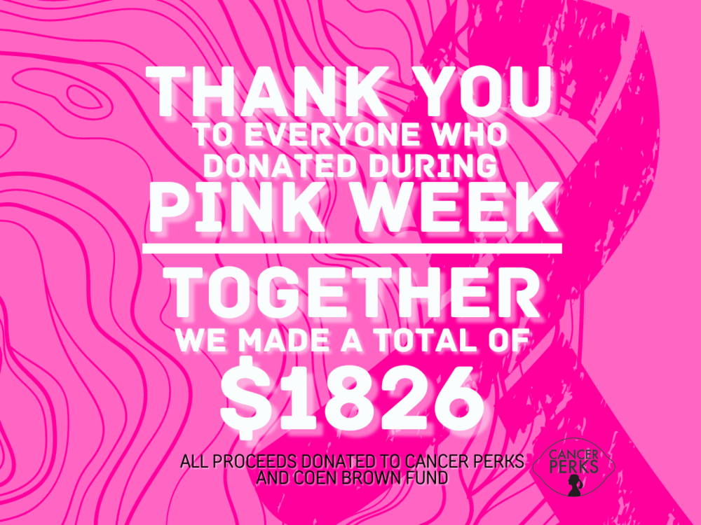 Pink Week Thank You