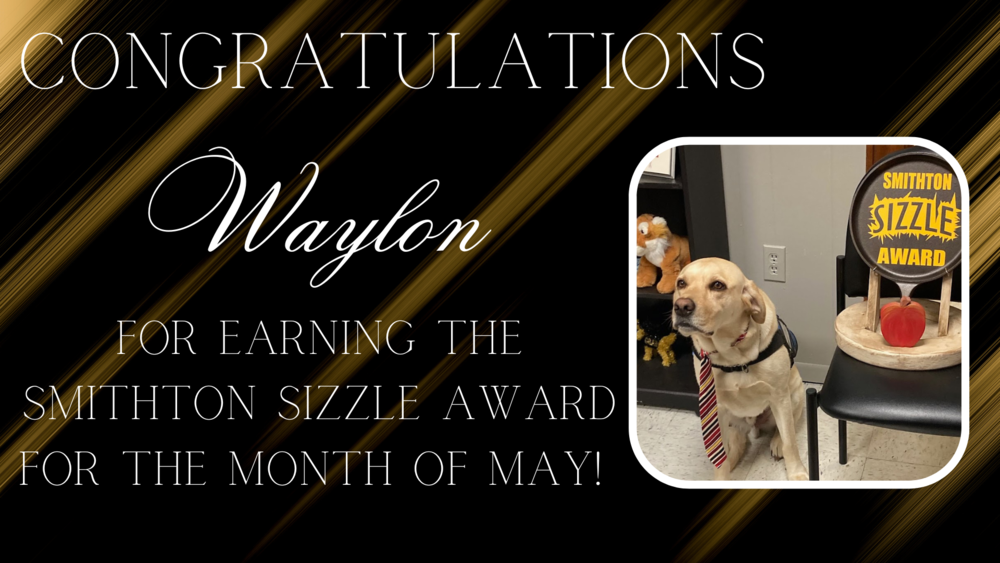 Congratulations Waylon! 