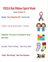 FCCLA Red Ribbon Spirit Week