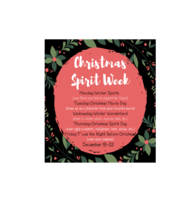 Christmas Spirit Week